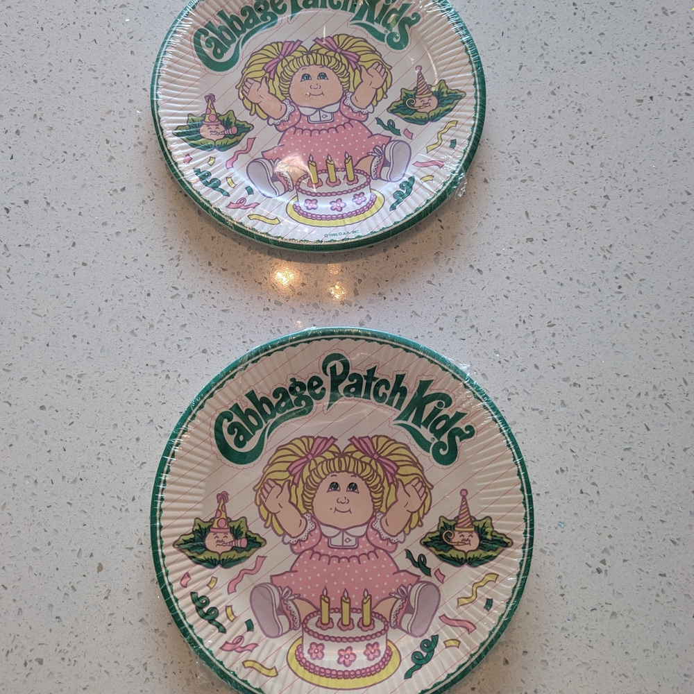 Cabbage Patch Kids Party Plates